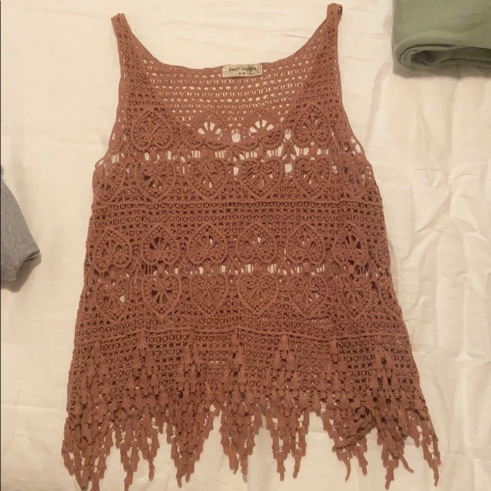 Crochet tank top size S/M